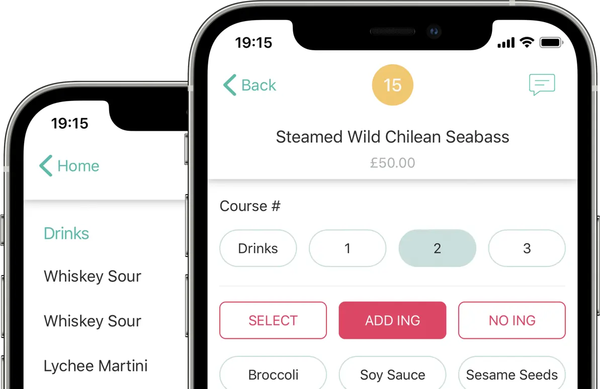 Optimised for mobile blinq Waiter